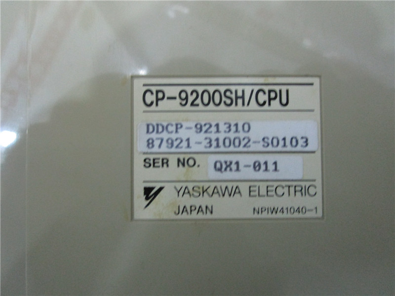 77 YASKAWA-CP-9200SHCPU