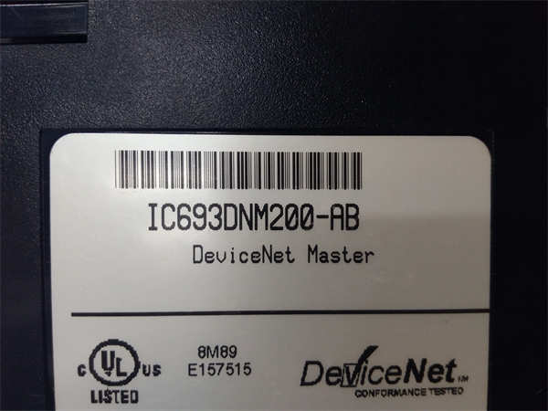 IC693DNM200 GE DeviceNet主站模塊
