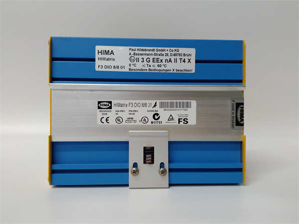 F3 DIO 88 01 HIMA 可編程控制器