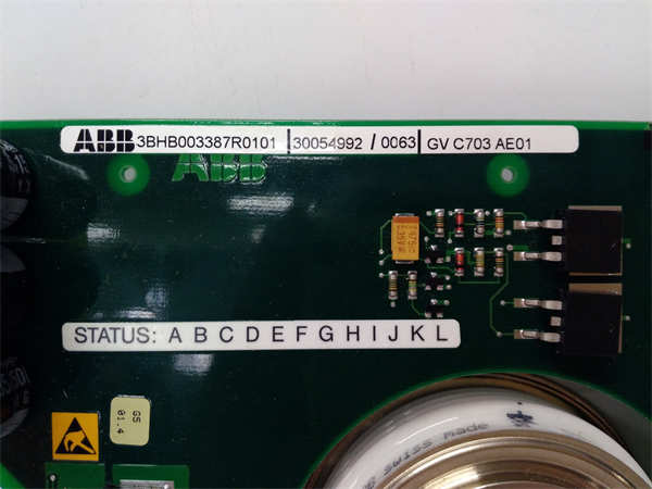 5SHX08F4502 3BHB003387R0101 5SXE05-0151 GVC703AE01 ABB 變頻器