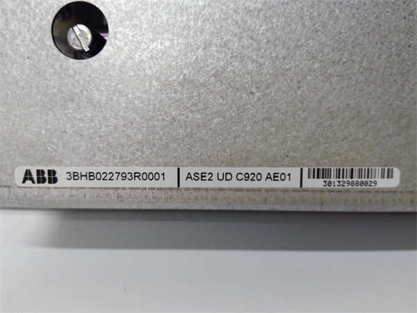 ASE2UDC920AE01 3BHB022793R0001 ABB 數(shù)字量輸出模塊