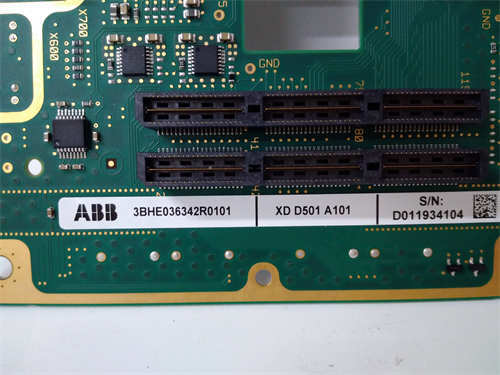 XDD501A101 3BHE036342R0101 -2